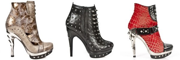 Bottines New Rock collection Punk