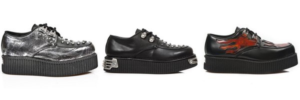 Creepers homme et femme de la marque New Rock collection Creepers